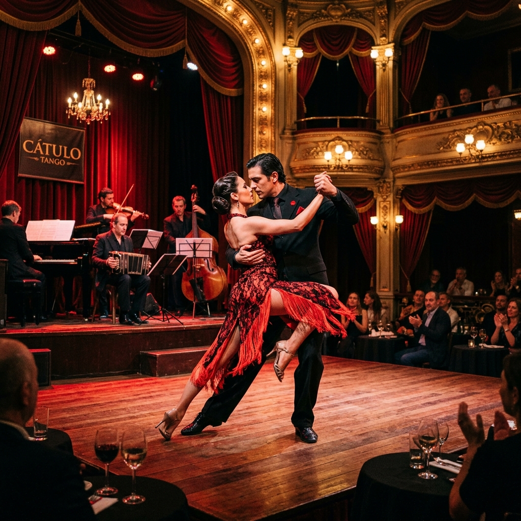Cátulo Tango: Jantar Show de Tango Tradicional no Abasto