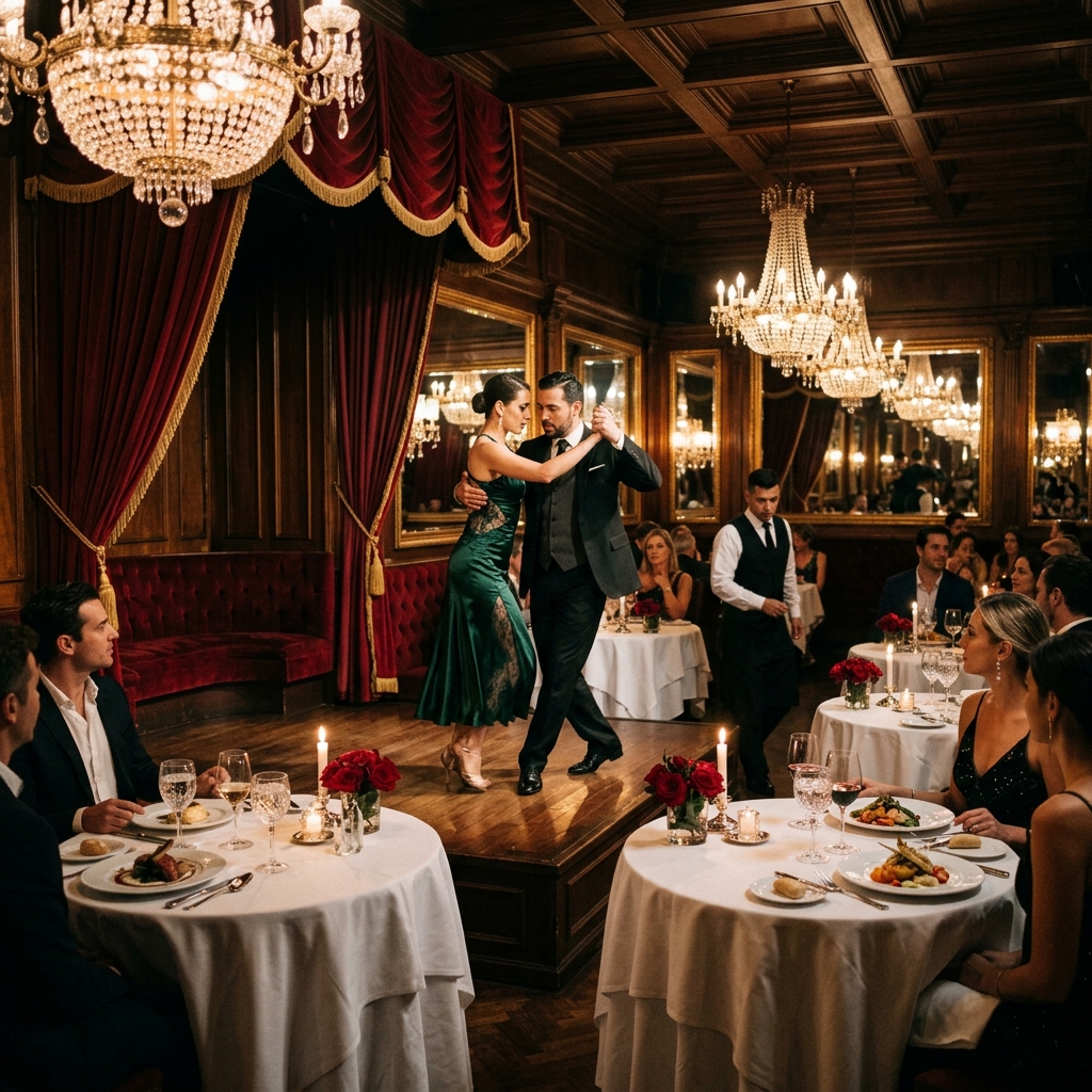 Gala Tango: Jantar Show de Tango e Folclore de Ultra Luxo em San Telmo