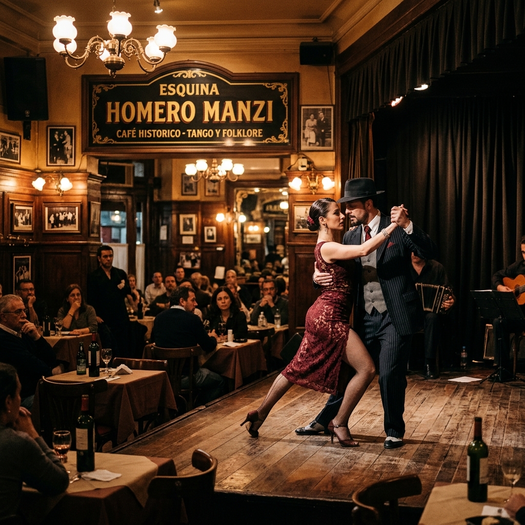 Esquina Homero Manzi: Jantar Show de Tango Histórico em Boedo